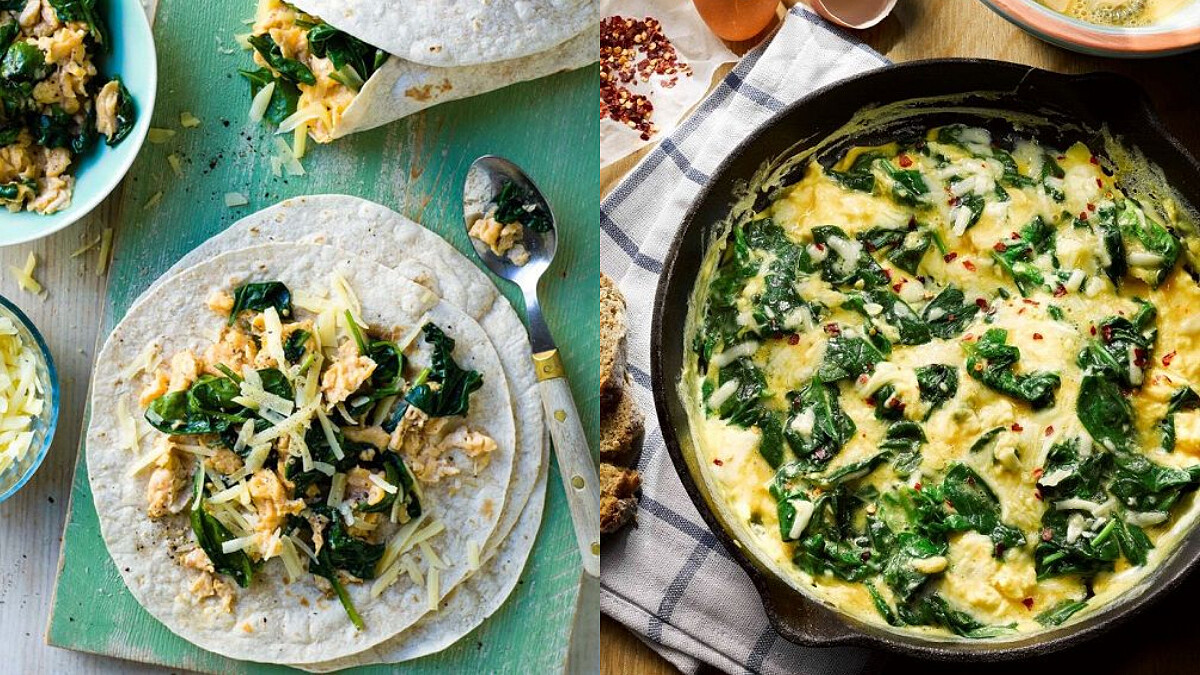 健康低脂！一盤吃完還想再吃的菠菜拌蛋皮食譜來了！ 