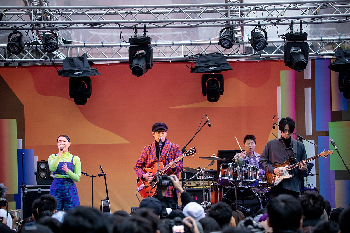 告五人2019年在簡單生活節演出。（圖 簡單生活節提供）