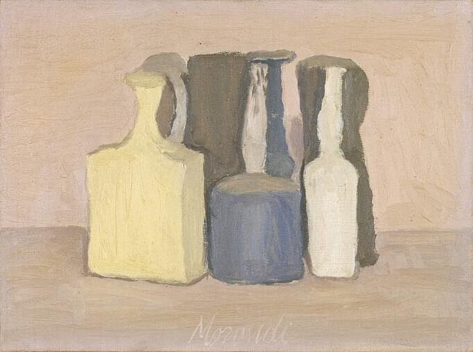 畫家喬治.莫蘭迪(Giorgio Morandi)的靜物畫