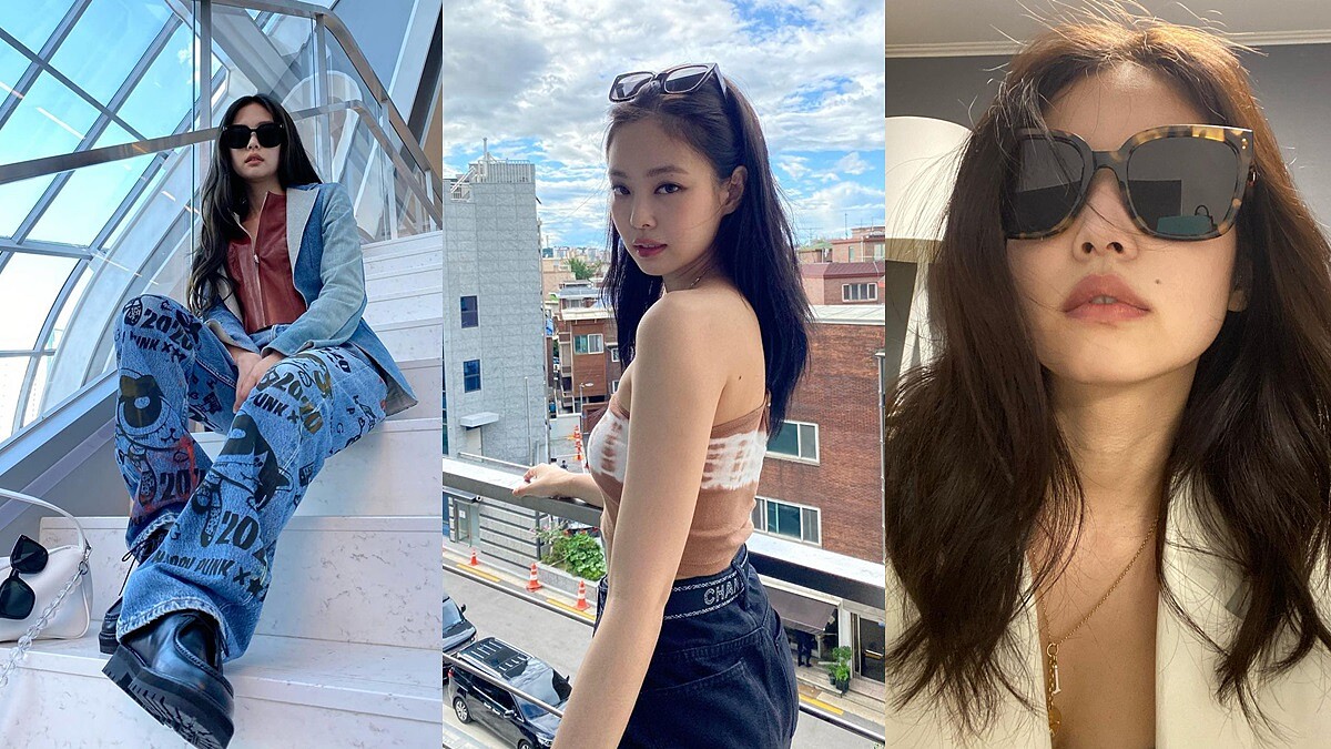 學人間香奈兒Jennie墨鏡穿搭！想帥氣、甜美、俏皮都不成問題，春夏這3種墨鏡款式不能少