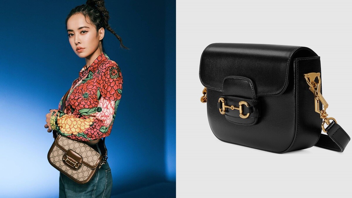 Gucci 1955 Horsebit mini，NT80,100(左)、Gucci 1955 Horsebit mini，NT92,400(右)
