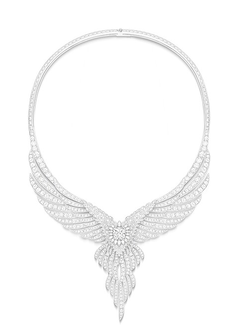 PIAGET Wings of Light系列頂級珠寶羽翼鑽石項鍊,建議售價NT$43,700,000_轉換式珠寶