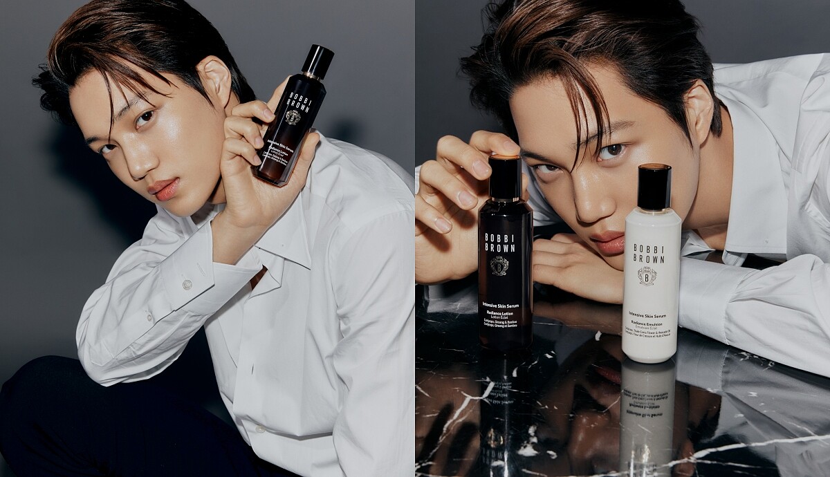 韓星太強！韓國大勢男團EXO KAI成為Bobbi Brown首位亞太區品牌大使