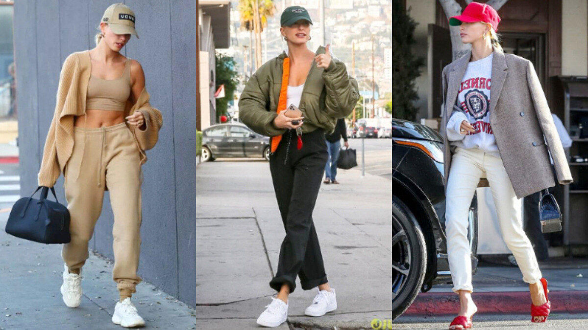 不敗單品「老帽」百搭得不像話，Hailey Bieber 的老帽休閒、正裝搭配術，收個千百頂絕對值得！