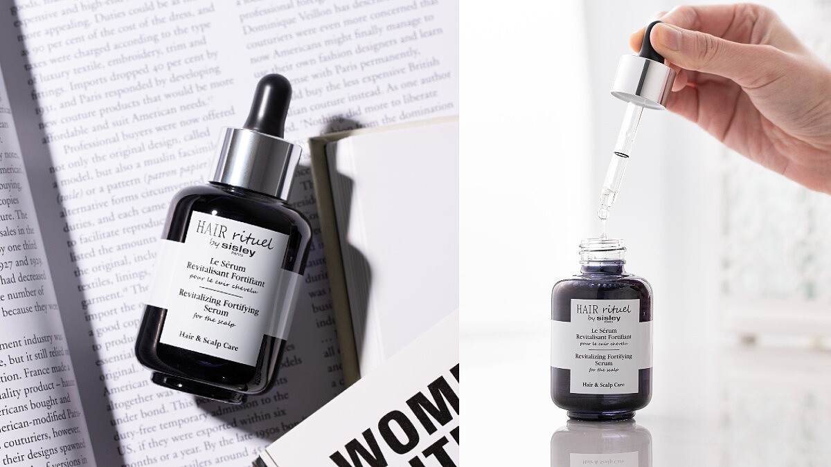 頂級百大設計師強力推薦，豐盈亮澤秀髮的的祕密，就在HAIR RITUEL by Sisley髮精華的髮肌養護力