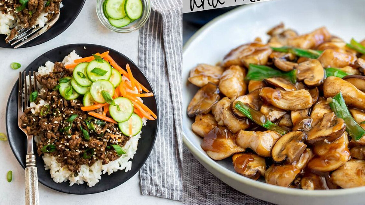 爽吃不胖的3道低脂熱炒：雙椒辣炒雞丁/醬燒牛肉炒小黃瓜/胡蘿蔔蒜炒磨菇食譜來了！