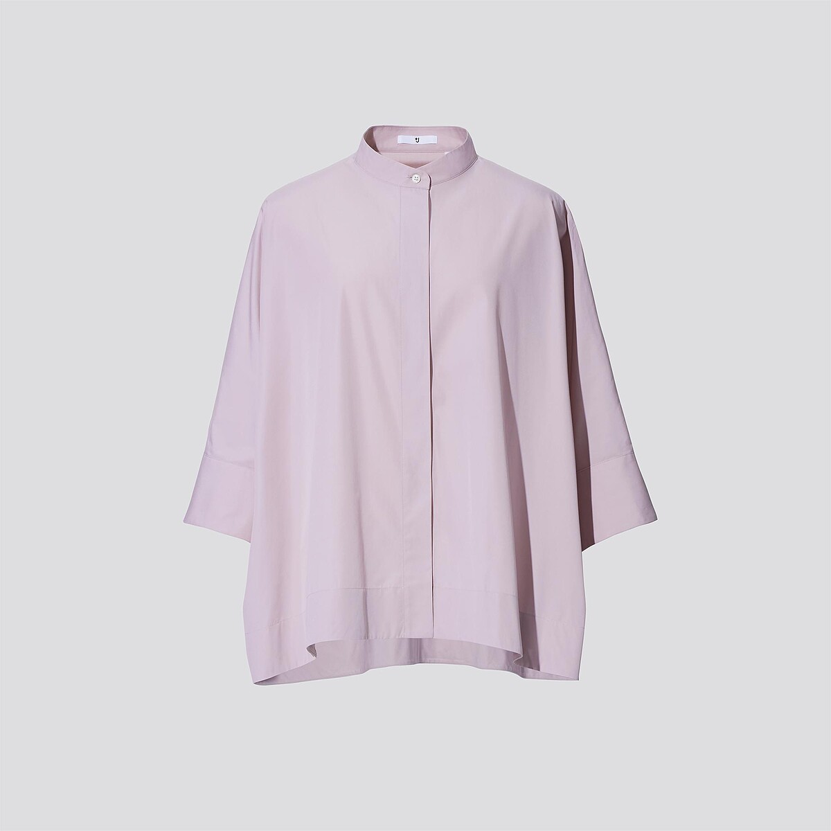 女裝 SUPIMA COTTON 連身袖襯衫(七分袖)_NT$1290