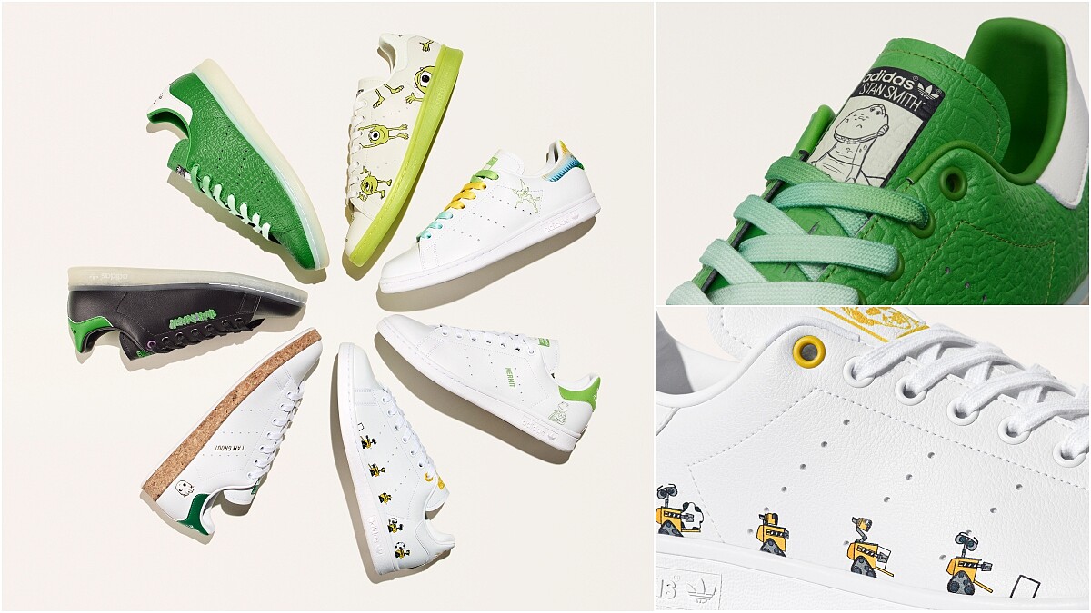 迪士尼迷尖叫！adidas Originals Stan Smith大舉推出抱抱龍、大眼仔、瓦力…7種聯名鞋款，商品細節＋售價一次看