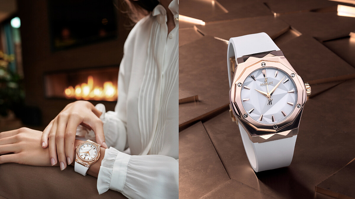 氣場女神的自帶光圈美人計 HUBLOT「光女神」Orlinski腕錶