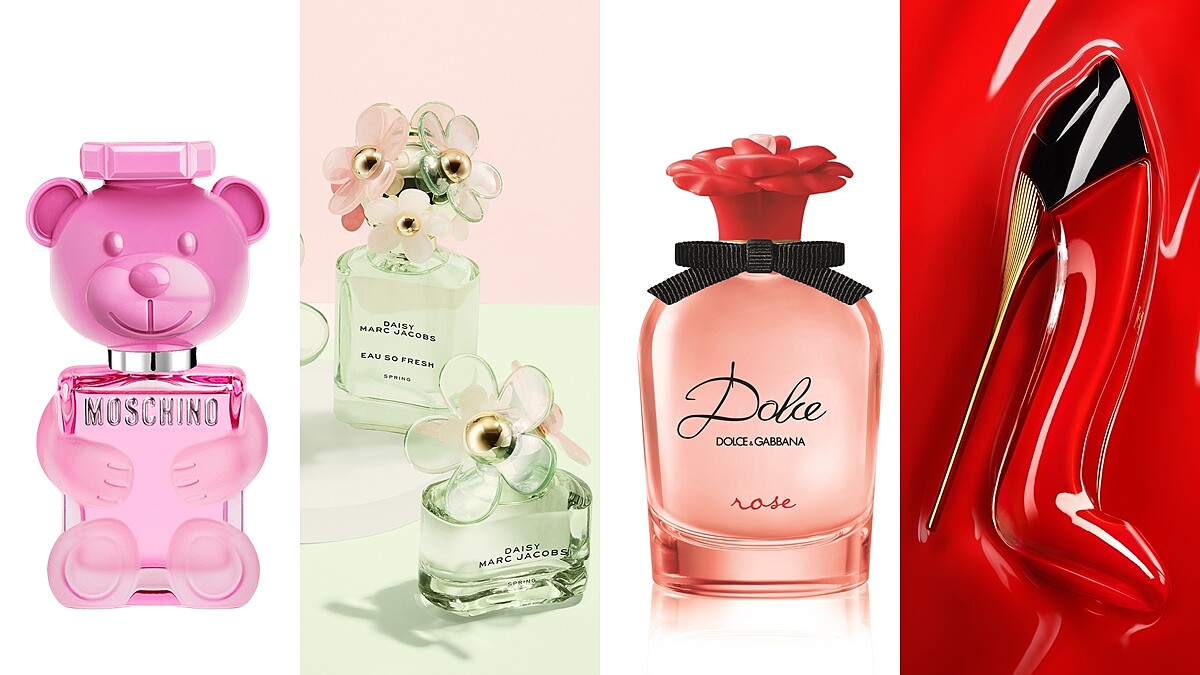 2021春夏最吸睛造型香水推薦!MOSCHINO泡泡熊、Marc Jacobs綠野仙蹤雛菊、CH高跟鞋、Dolce & Gabbana玫瑰花…光看瓶身就想入手的絕美香氛