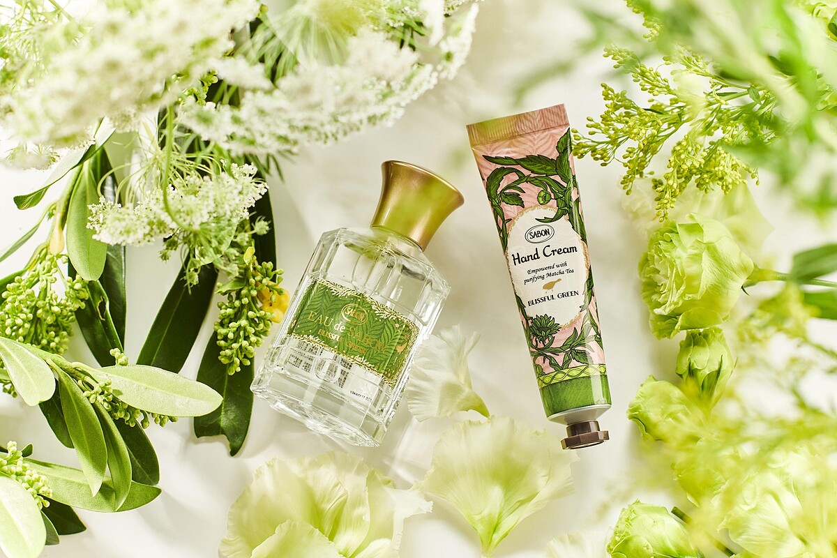 SABON綠意叢林宣言香水80ml NT2,180 /SABON綠意叢林護手霜30ml NT380