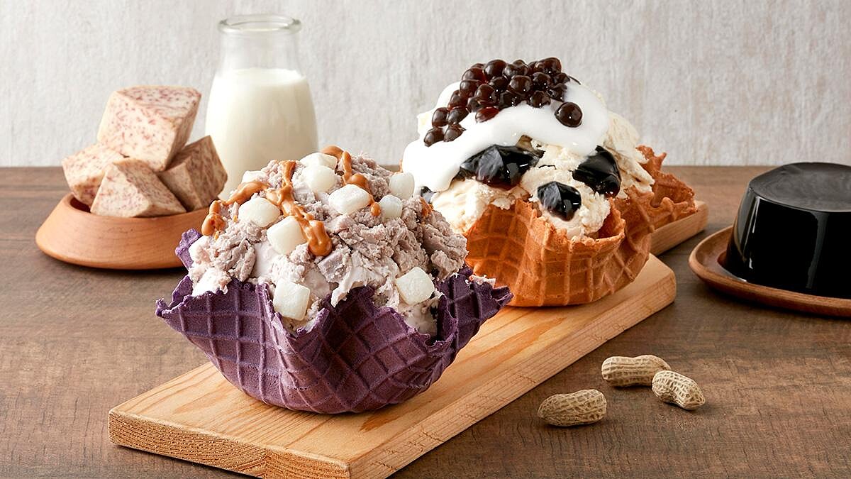 芋頭控必吃再加一!COLD STONE首推大甲芋頭尬花生麻糬、仙草冬瓜牛奶冰淇淋,翻玩復刻冰打造創意新吃法