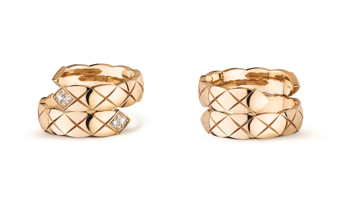 COCO CRUSH TOI ET MOI 戒指 大型款 _ 18K BEIGE 米色金 _ 建議售價NTD 148,000元