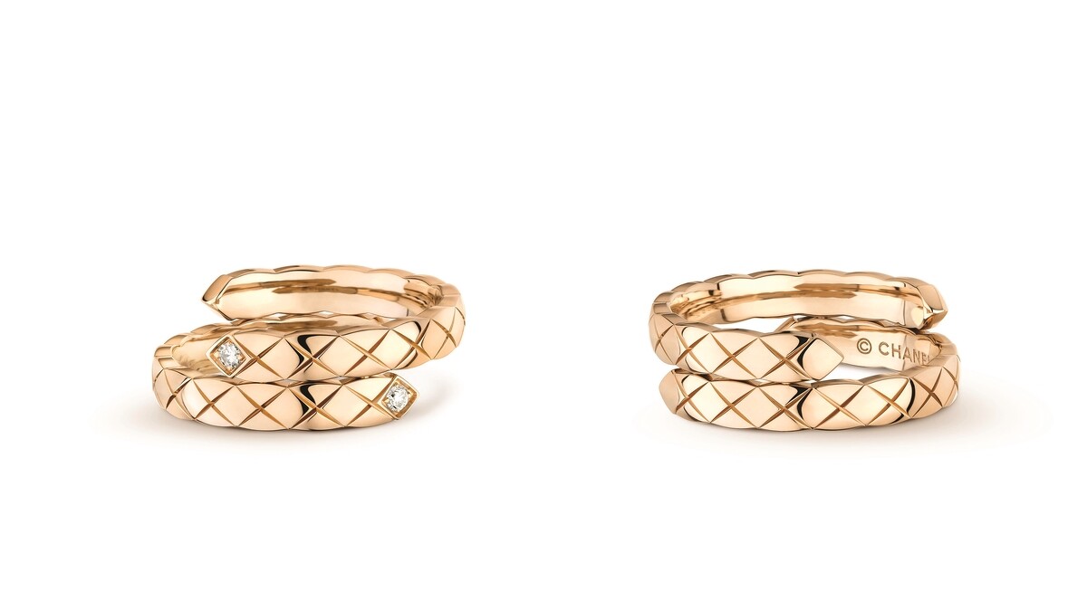 COCO CRUSH TOI ET MOI 戒指 小型款 _ 18K BEIGE 米色金 _ 建議售價NTD 96,000元