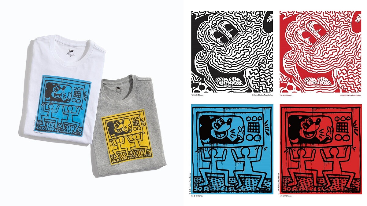 Levi’s X Disney X Keith Haring三方聯名系列重磅登場！打造專屬的俏皮米奇T-Shirt、牛仔褲…販售店鋪、品項這篇有