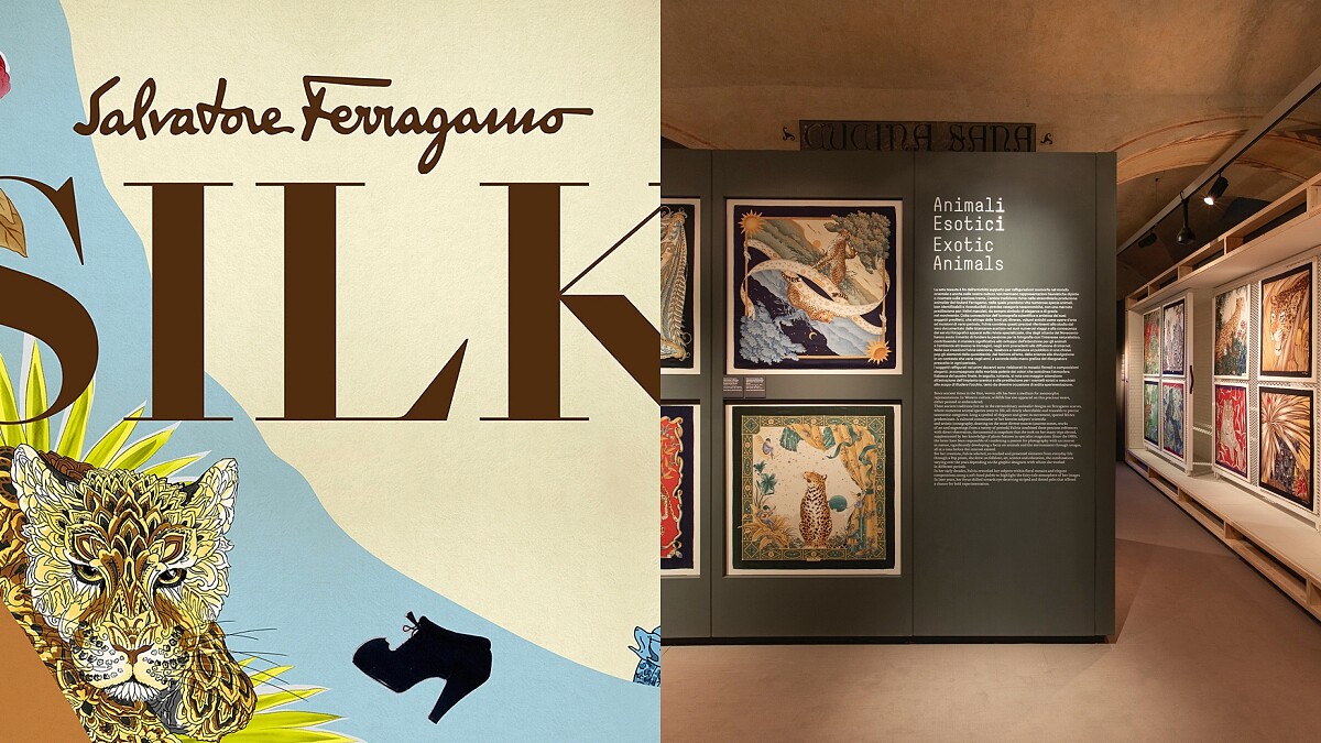 Salvatore Ferragamo開設Seta絲巾展！一覽品牌創意手稿＋絕美絲巾單品
