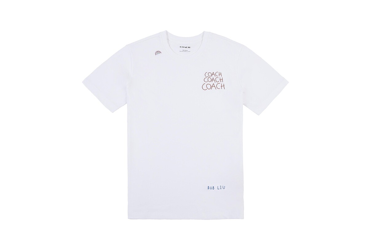 Coach Forever限定刺繡客製化服務T-Shirt，NT7,900