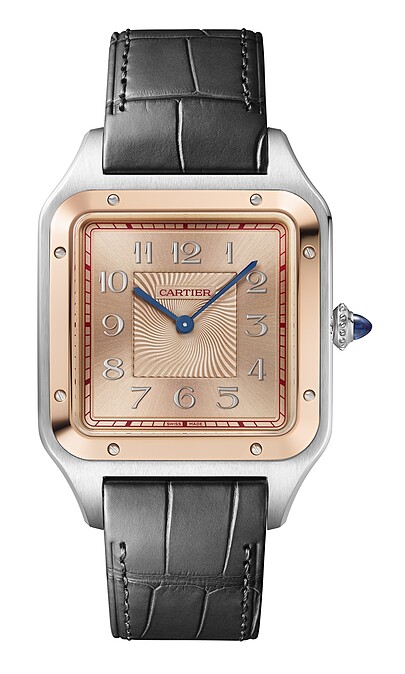 Cartier 「N19」Santos Dumont 玫瑰金腕錶,NT$ 256,000