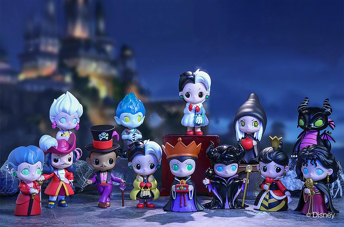 誠品線上|迪士尼反派系列公仔盒玩|推薦價3,600元(12入)。