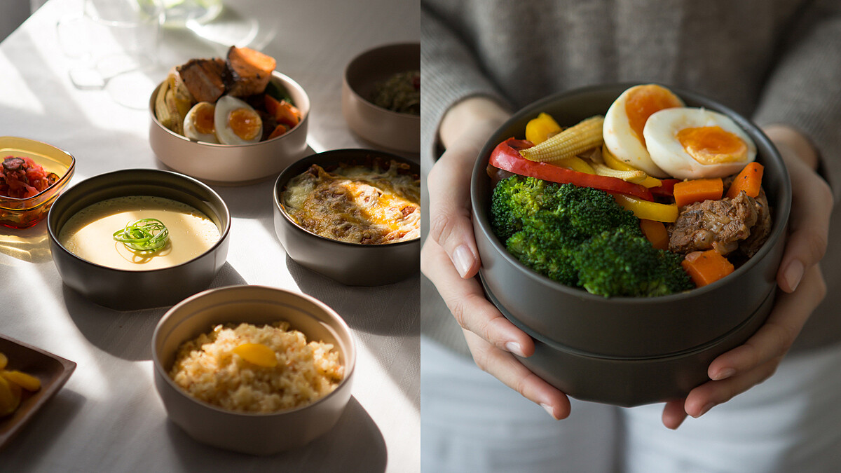 Ronde 陶瓷便當盒—可以全方位加熱便當盒就是它!除了是便當盒,也可以是日常器皿。