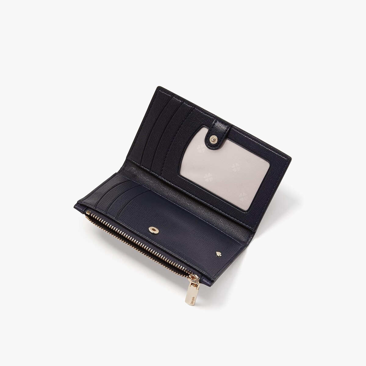 Kate Spade Spencer紙船印花雙折錢夾，NT4,200