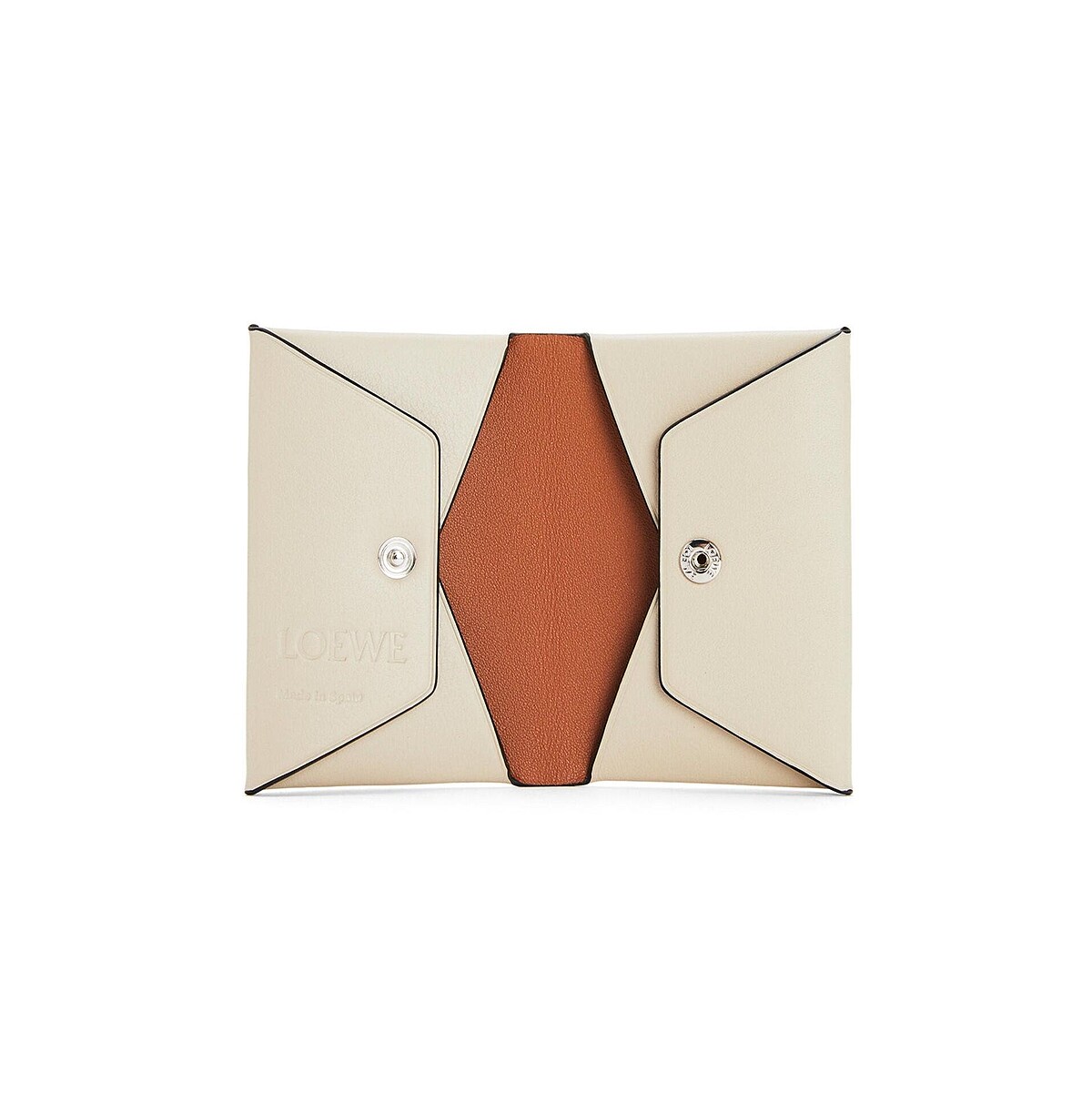 Loewe 小牛皮品牌雙摺卡片套,NT10,000