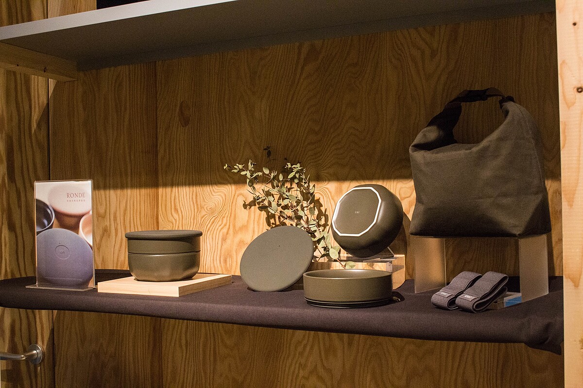 HAVEN by nest 現場展示墨黑色組合實品。