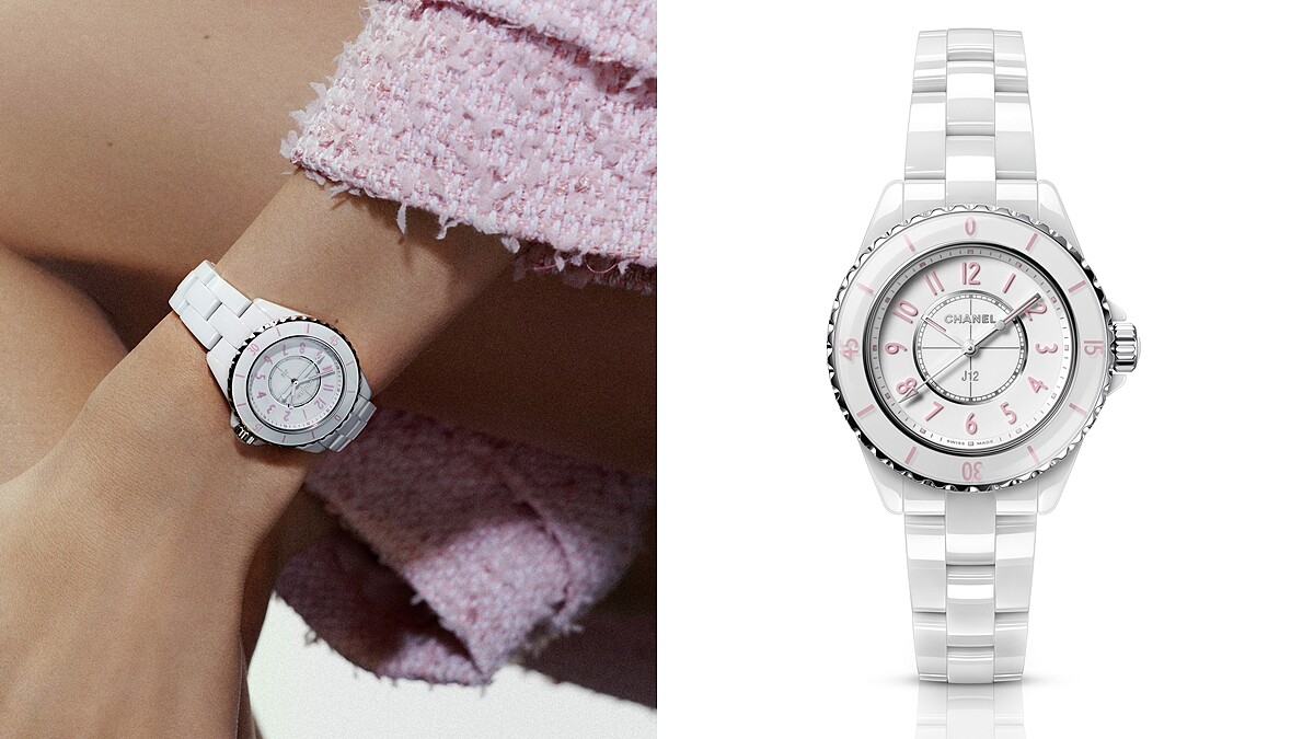 Chanel J12寶寶粉限定版手錶
