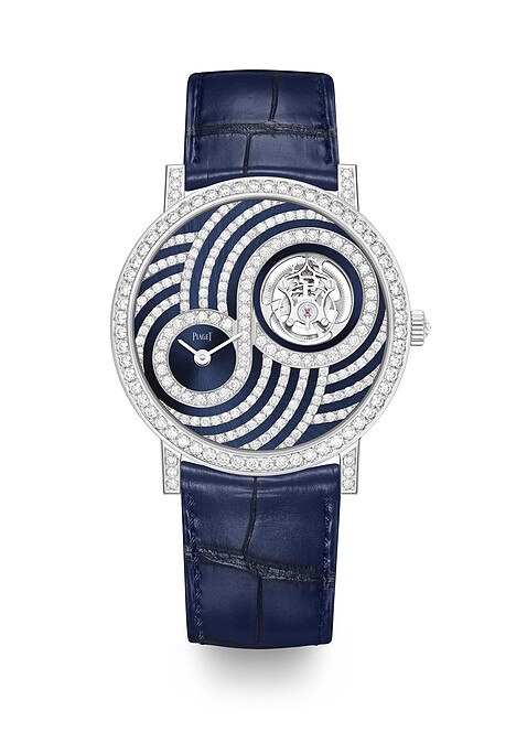 PIAGET Altiplano系列飛行陀飛輪限量款鑲鑽腕錶，建議售價NT$5,200,000