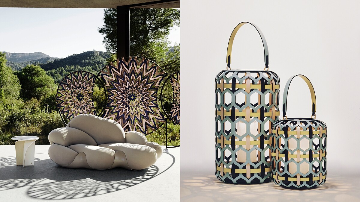 LV超奢華Objets Nomades家具登台開展！拆卸式沙發、幾何提把燈籠，帶你一睹路易威登質感家具工藝