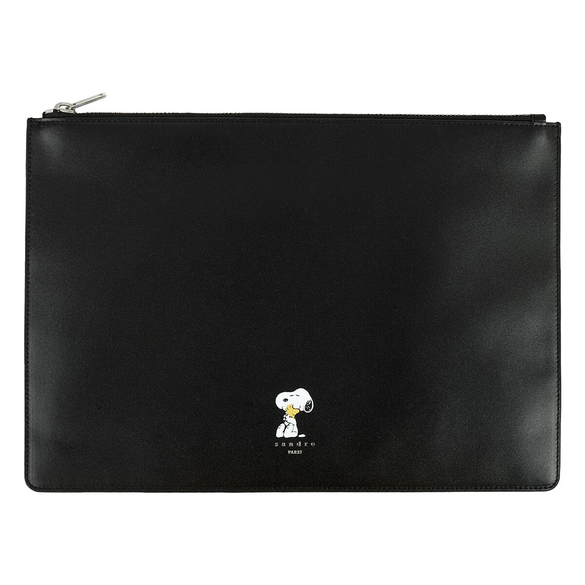 Sandro Homme X Snoopy 黑色手拿包 NTD 8,120