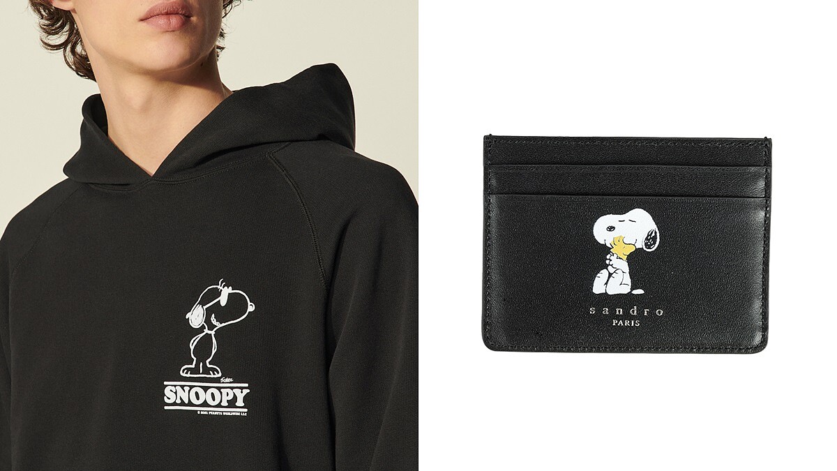 史努比攜手Sandro打造聯名系列大學帽T、短T、名片夾…可愛到女友都想搶來穿(附售價)