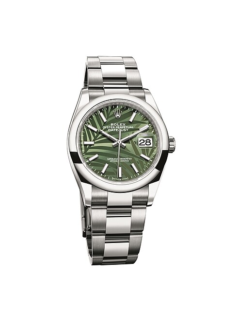 Datejust 36 蠔式鋼 蠔式三格實心鏈節 定價NT233,500