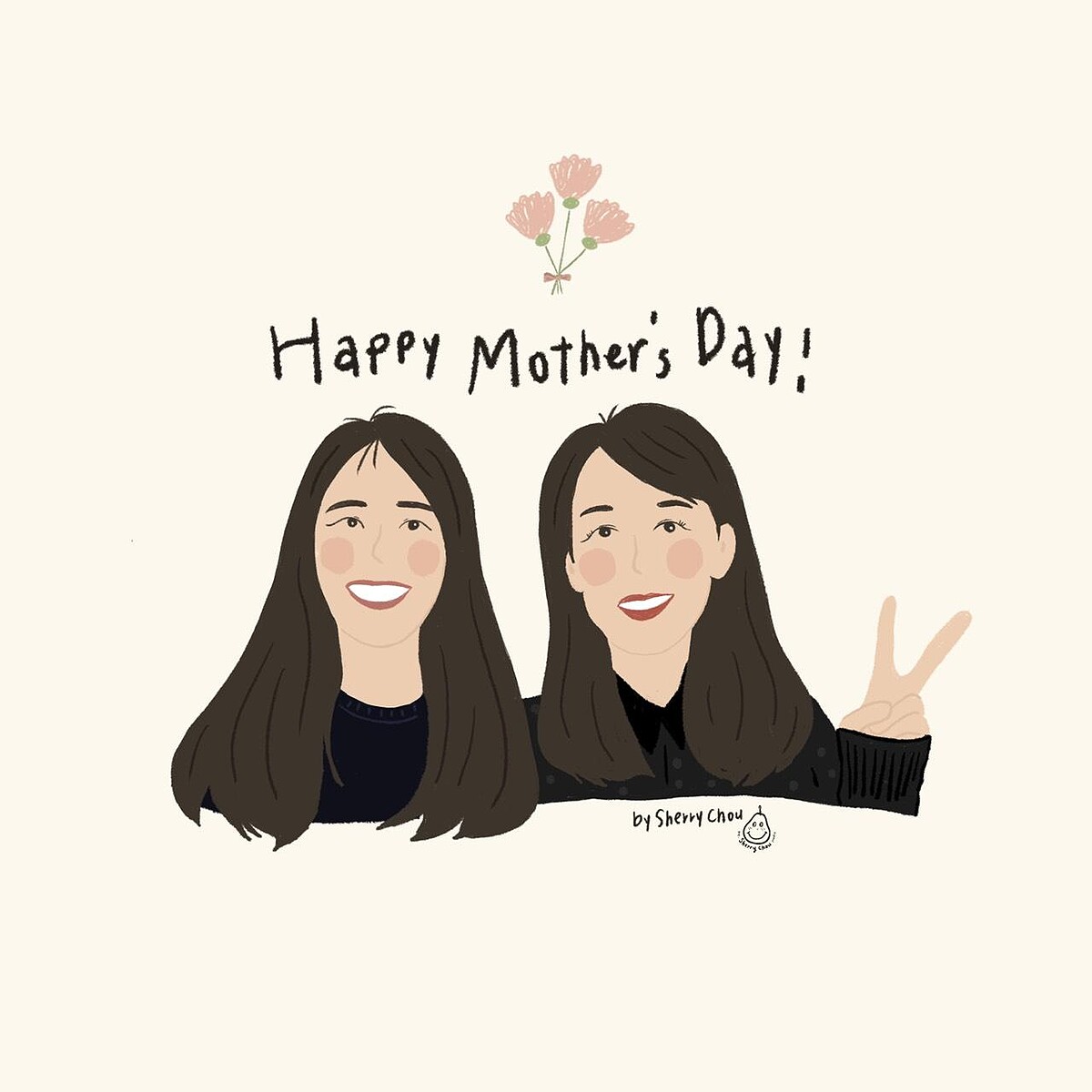 似顏繪畫家 IG @heysherrrrychou