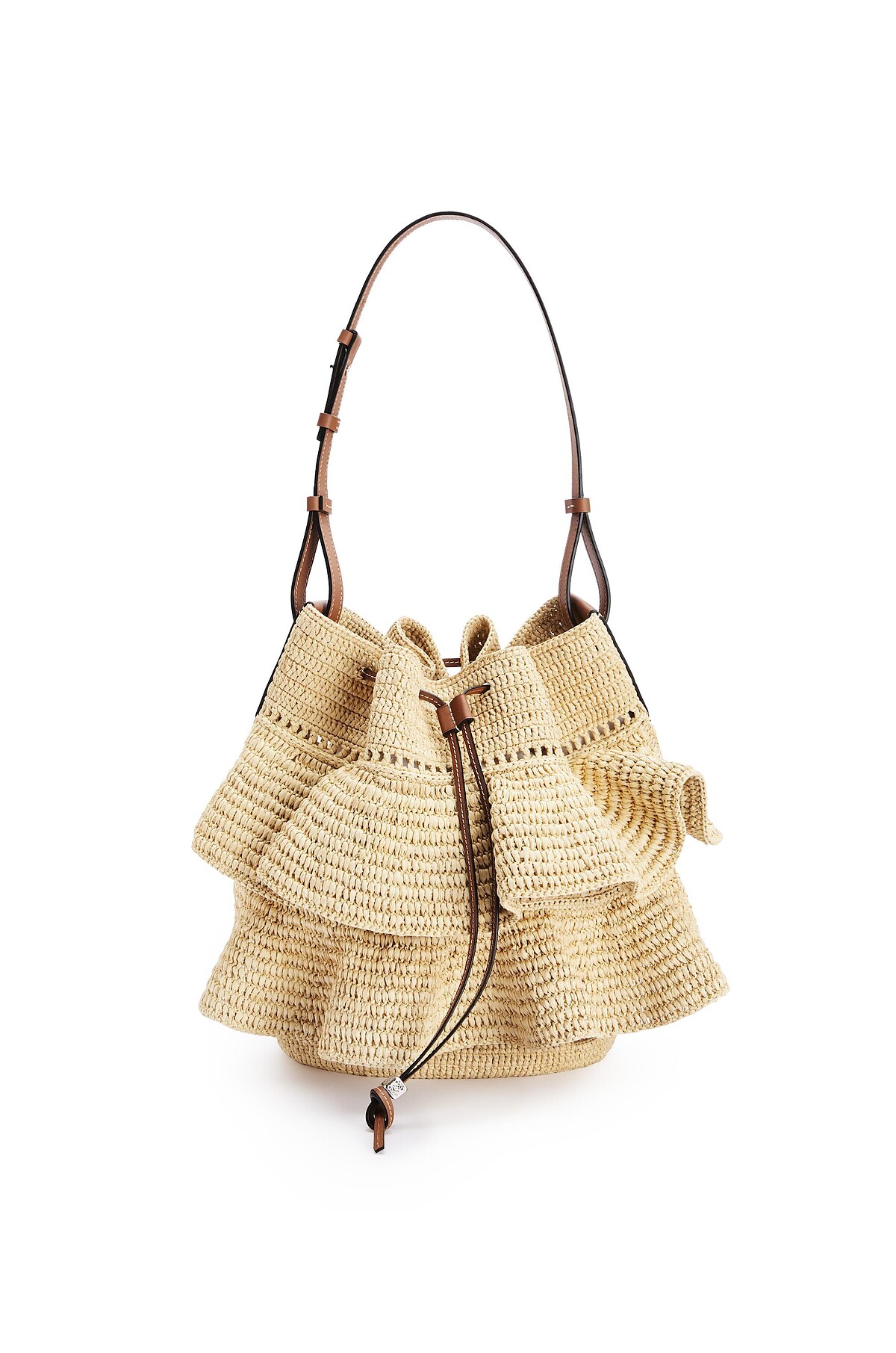 Loewe波浪編織包，售價NT$50,000