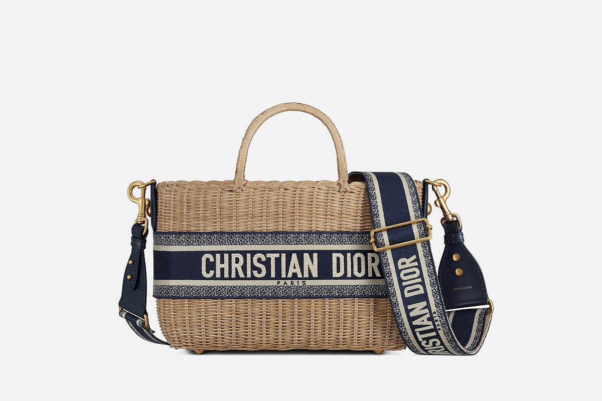 Dior Wicker藤籃手袋，售價NT$170,000