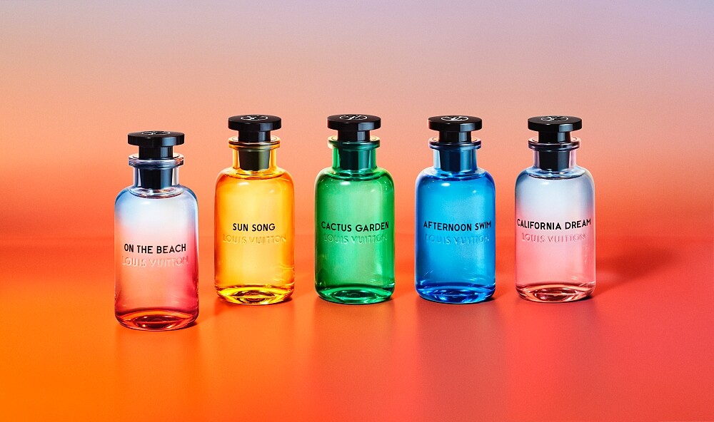 LV路易威登古龍水香水2021情境圖。