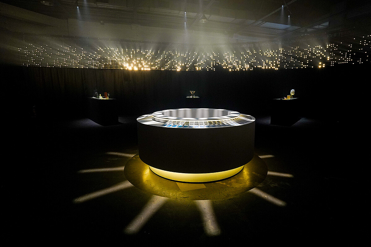 掃描QR Code後可點數位光明燈。(照片來源:臺灣文博會)