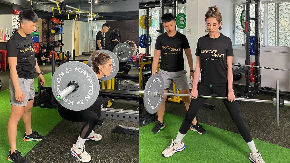 【下半身中階訓練】腿後側/臀部/背部肌群硬舉運動練起來｜小禎愛健身#5