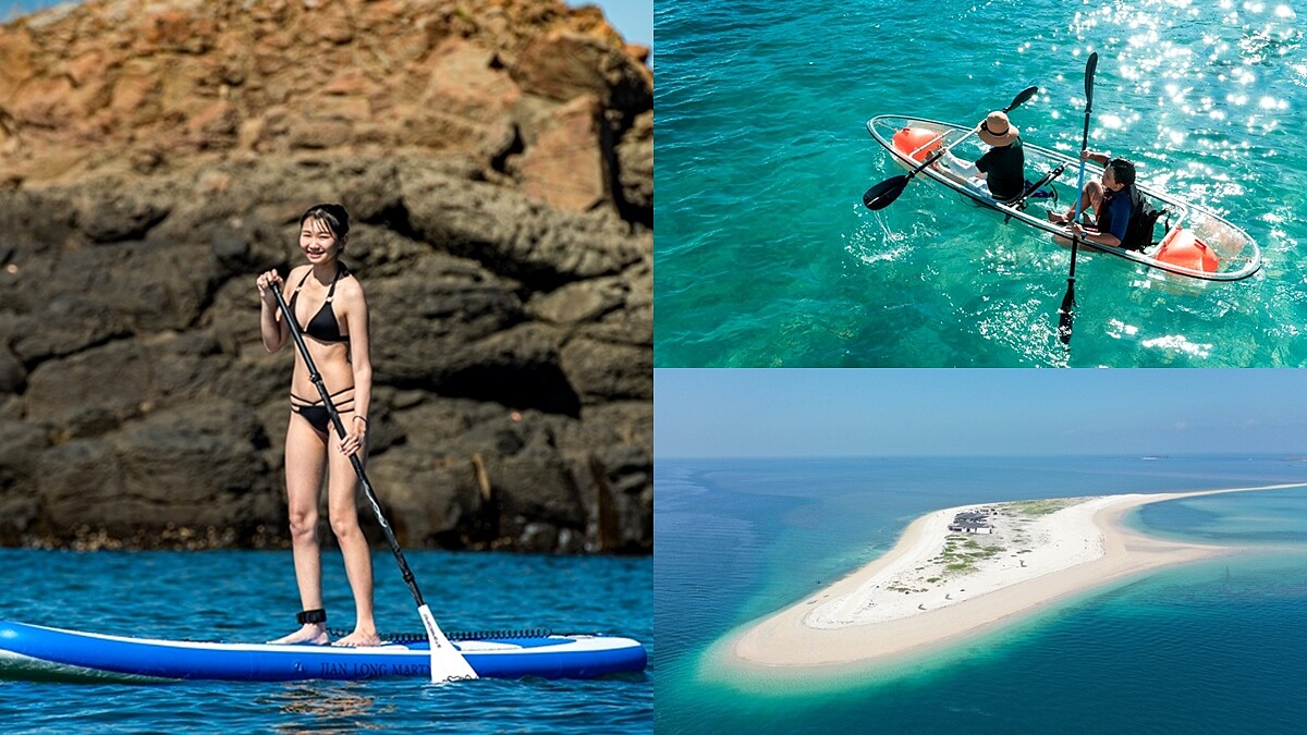 澎湖不只有花火節！KLOOK推薦五大特色水上活動：透明獨木舟、拖曳傘遨遊天際、海底郵筒明信片...實在太過癮