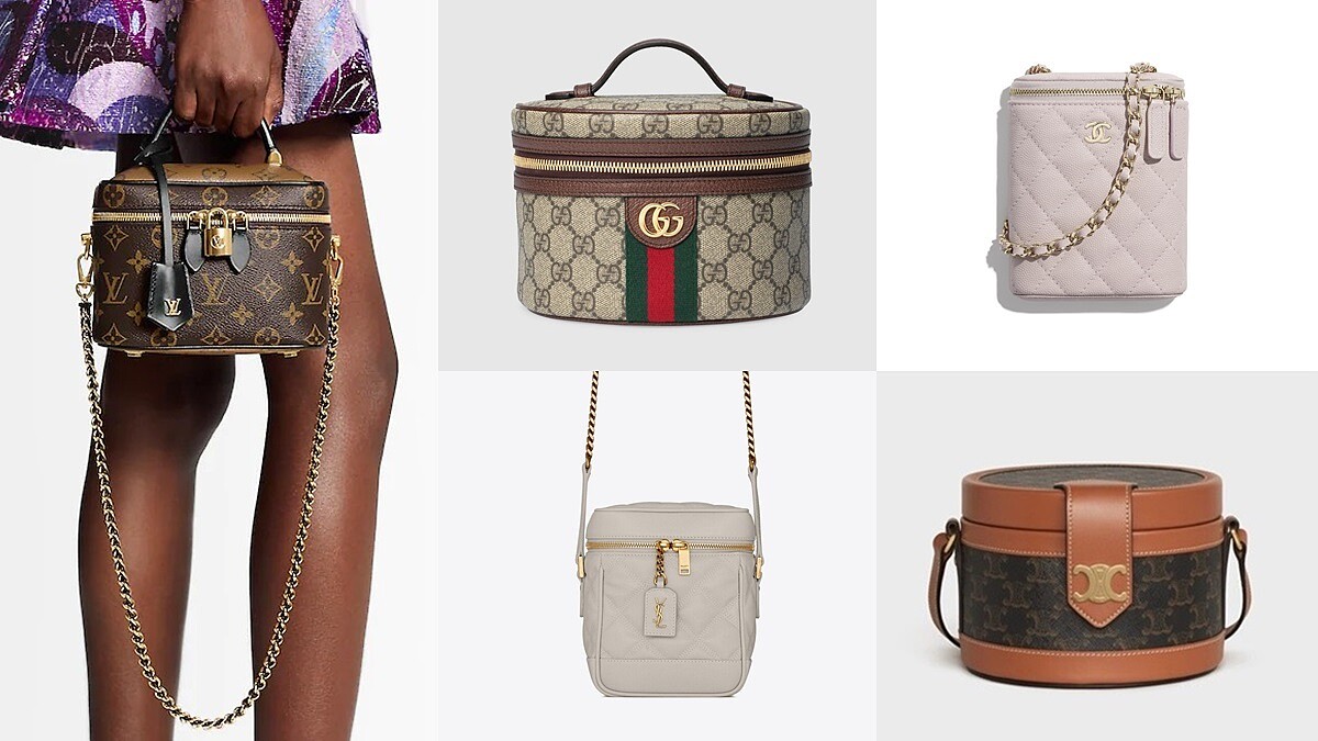 精品化妝箱包正夯！Gucci復古、LV老花、Chanel菱格紋、YSL氣質、Dior迷你…每一款都超難買
