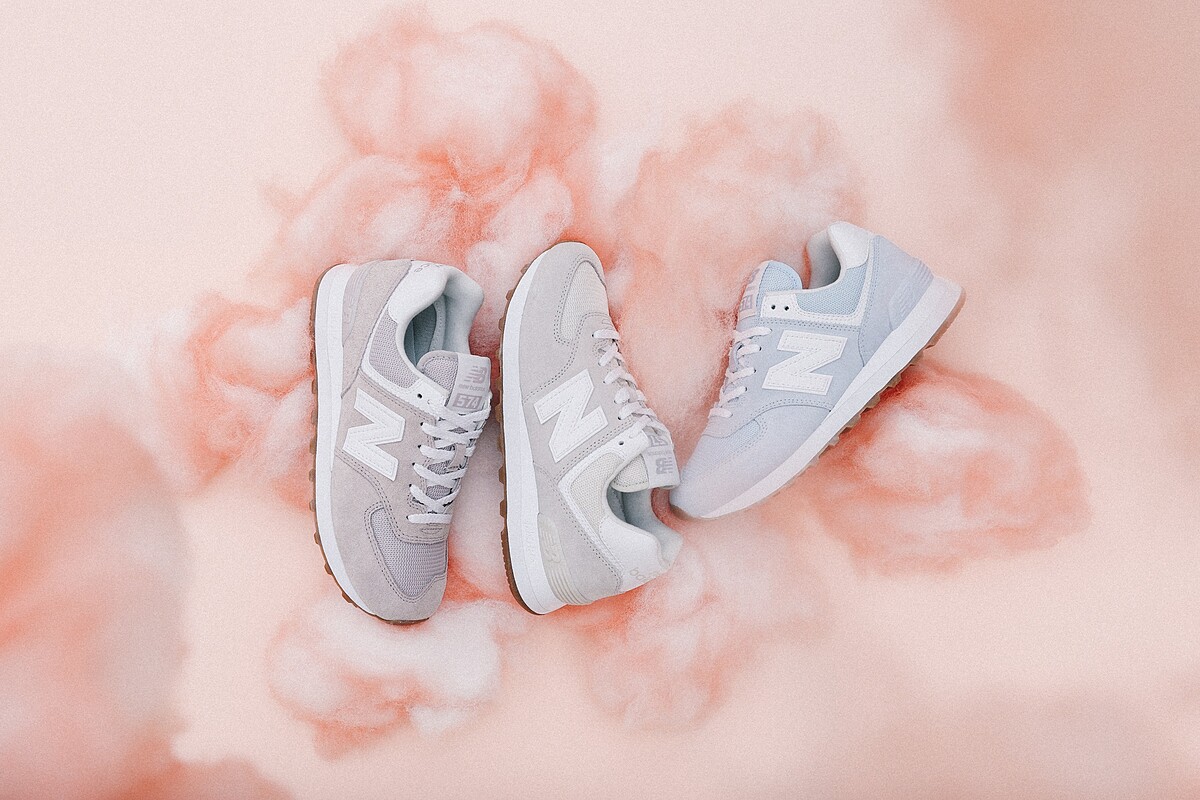 New Balance 574棉花糖系列WL574PA2、WL574PC2、WL574PE2，NT2,880