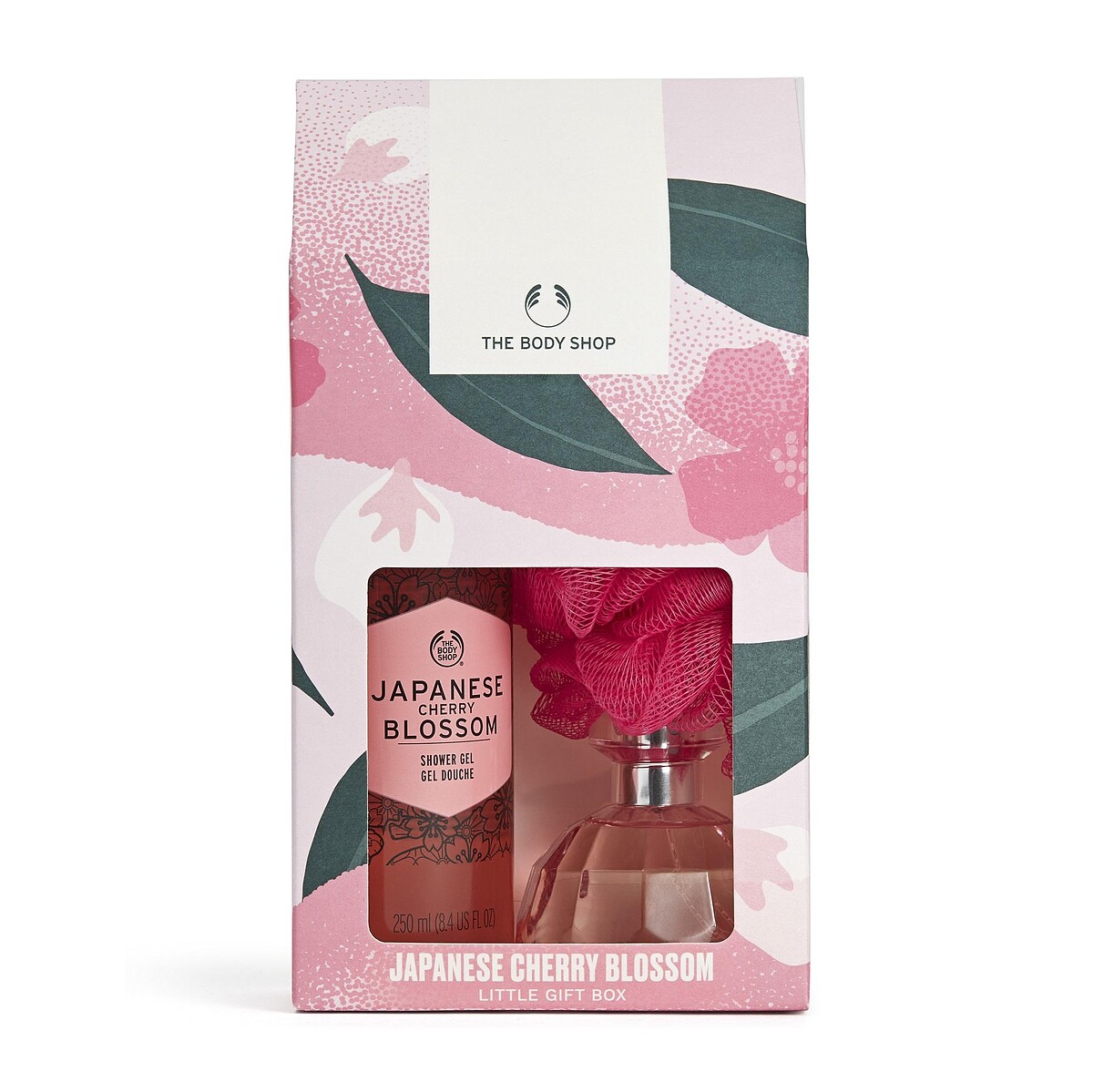 內含：日本櫻花沐浴膠250ml、日本櫻花淡雅香水50ml、沐浴球。NT1680。