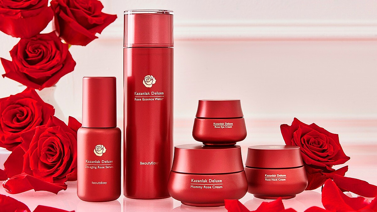 抗老界的夢幻逸品～ Beauty Easy保加利亞玫瑰頂級系列整套收起來，荷包零負擔！在家享受高級SPA保養儀式很可以！