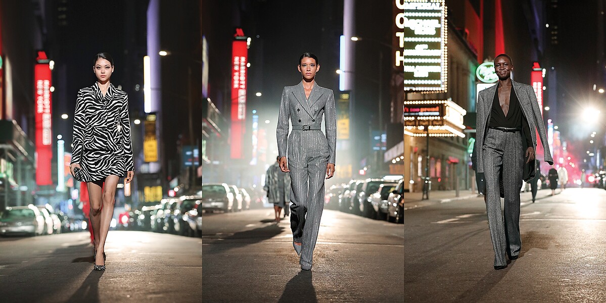 帥氣女Boss風格，以俐落、修身的西裝為服裝輪廓