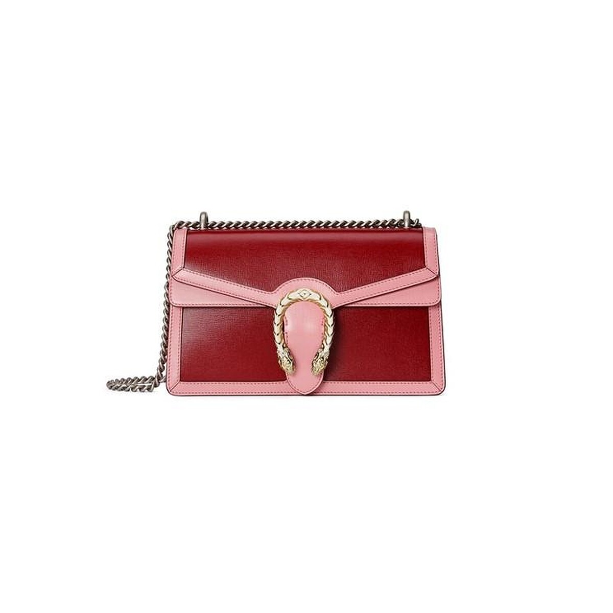 Dionysus 系列紅色鍊袋肩背包，NT96,500