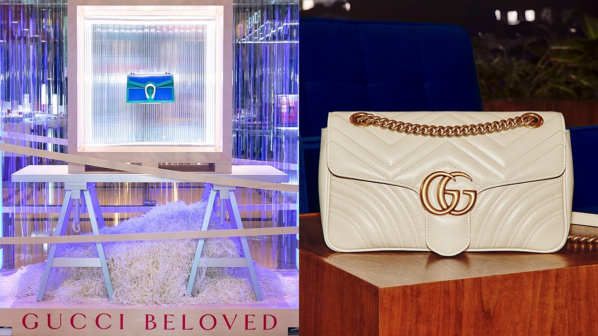 Gucci Beloved摯愛系列將酒神包、GG Marmont、Horsebit 1955...四大包款重新詮釋，馬銜鍊包換上溫柔奶茶色