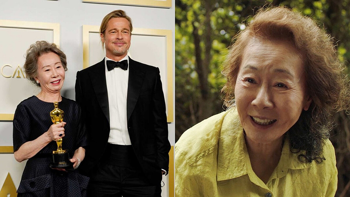 尹汝貞「韓國梅莉史翠普」！國民阿嬤也迷布萊德彼特，獲獎謙虛表示：「我只是運氣比較好。」