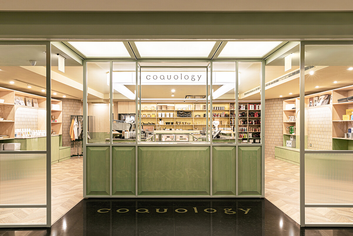 職人器物的料理道具專門店 Coquology 位於晶華酒店地下二樓空間。