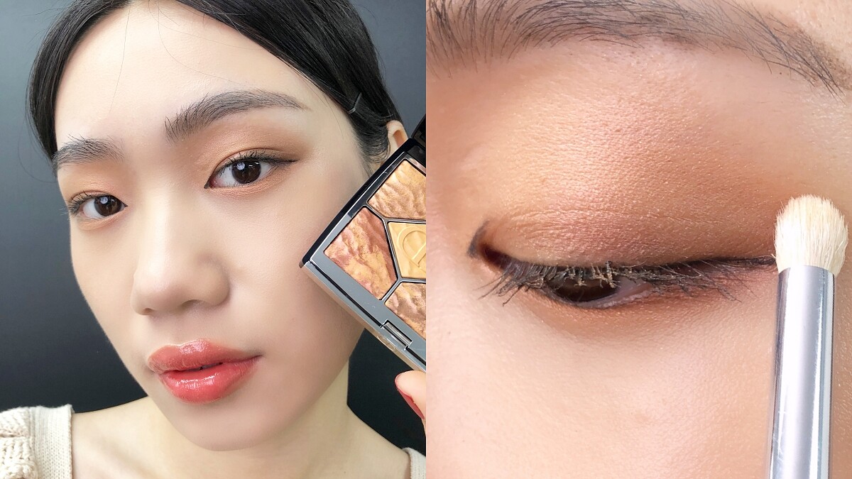 原來單眼皮也能畫出混血感眼妝！彩妝師親授眼影畫法關鍵3點，學起來一秒放大眼睛